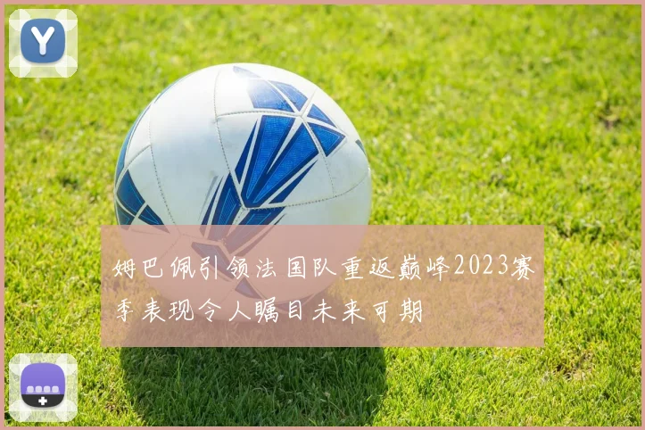 姆巴佩引领法国队重返巅峰2023赛季表现令人瞩目未来可期